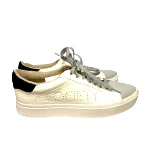 Sole Society White Terlana Lace Up Sneakers